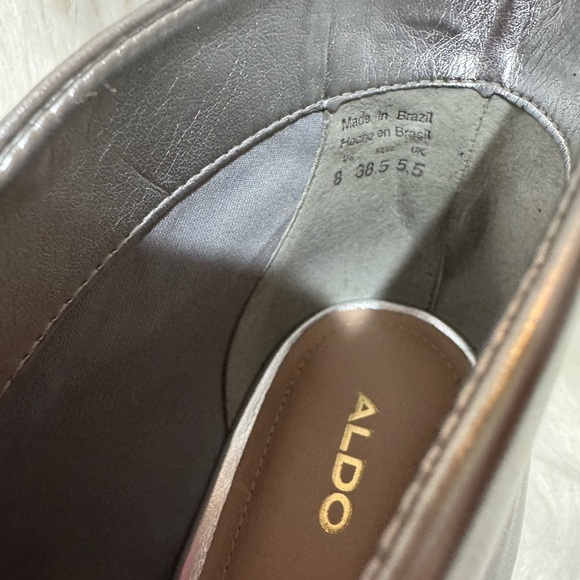 Aldo Silver Ankle Boots - Picture 11 of 13